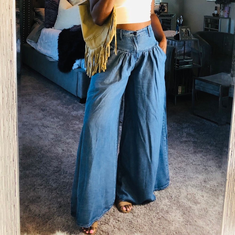Wide leg Boho pants